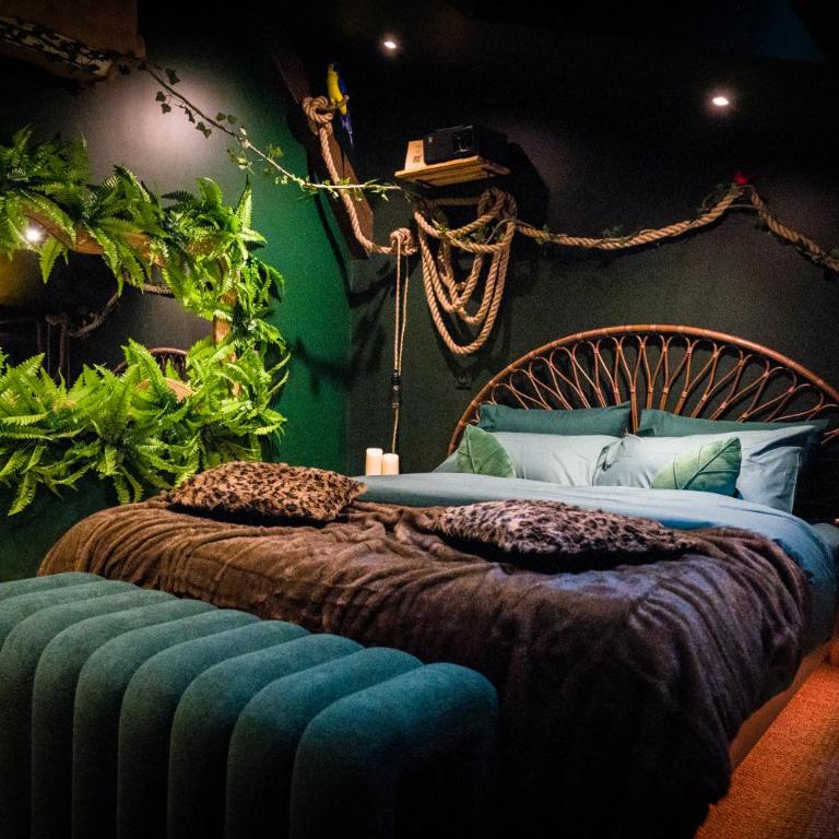 Secret Jungle - XL Rain Shower - Home Cinema - Appartement 1 Chambre - 20