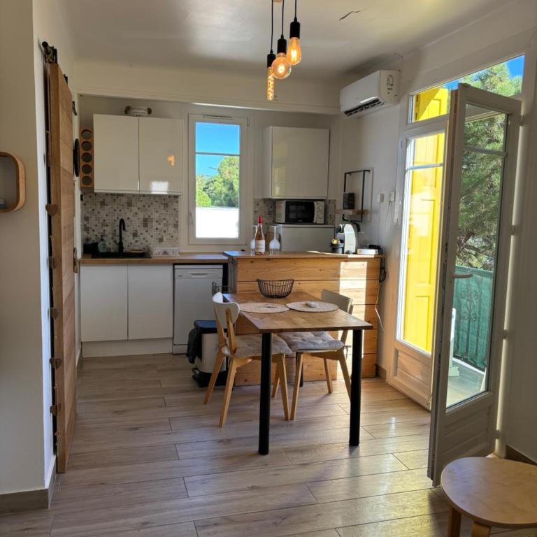 Heures Calmes By Bellavista - Vue Mer - 50m de la plage - Climatisé - balcon - One-Bedroom Apartment - 8