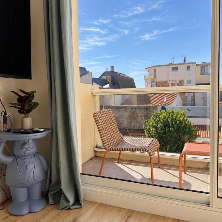 Duplex lumineux avec balcon, accès plage, 4 pers - Appartamento con 2 Camere da Letto - 12