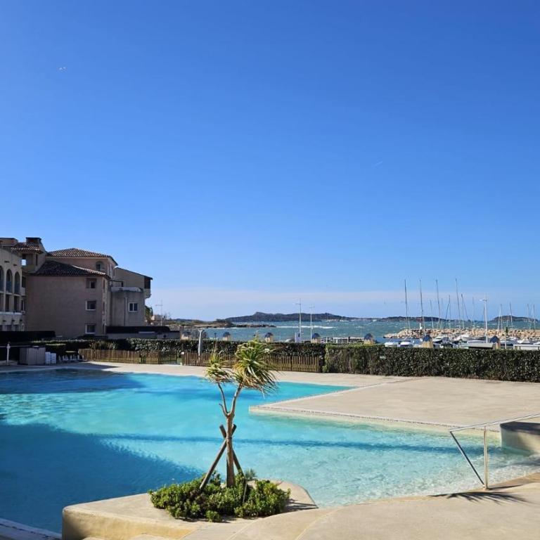 Balcon sur la piscine, mer à 200 m - Apartment mit 2 Schlafzimmern - 26