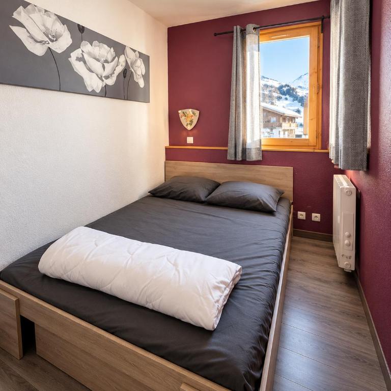 Val Thorens - Pied des pistes - Balcon - Vue Montagne 5 6 personnes - One-Bedroom Apartment with Balcony and Mountain View - 4