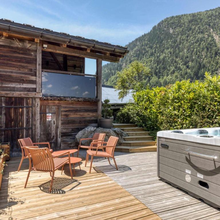 Ferme des Glaciers - Hot Tub Charm View - Chalet - 8