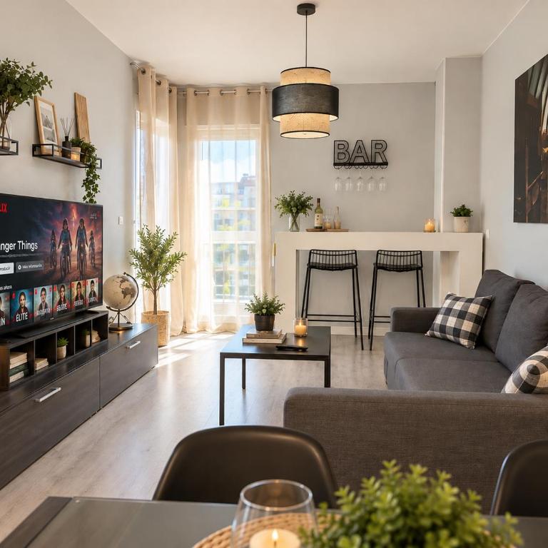 Apartamento Dos Torres Bárbol Jacuzzi & Parking Privado - Apartamento Deluxe - 3