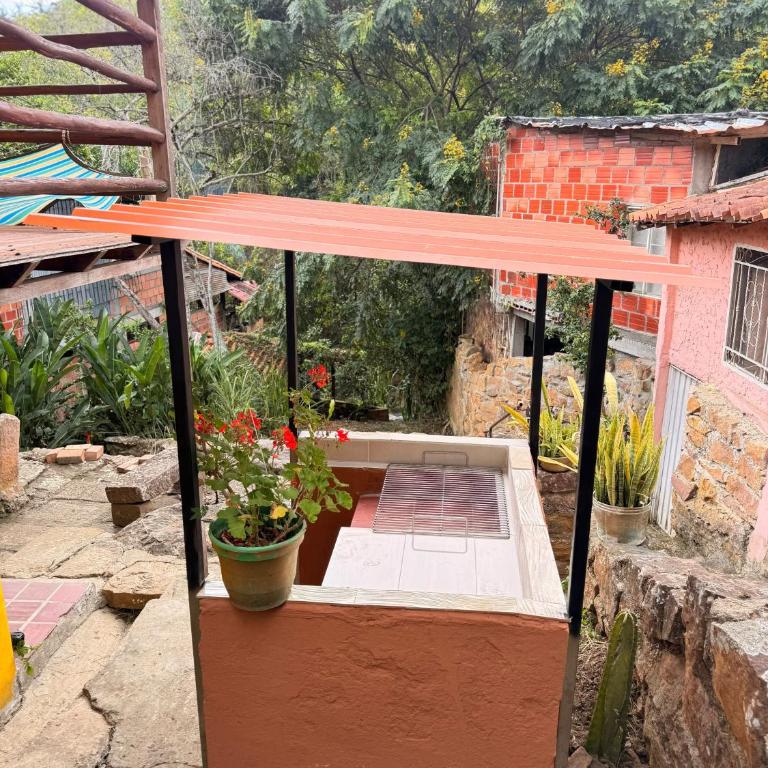 Cabaña frente al Río-Curití-San Gil - Casa con 1 dormitorio - 9