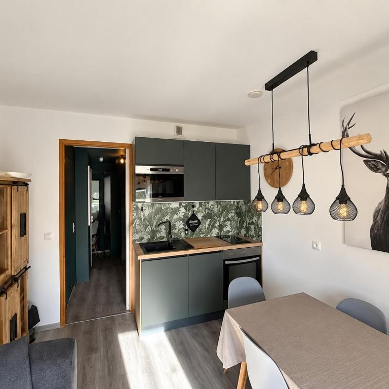 Face aux pistes, appart 6 pers avec terrasse - Appartement - 6