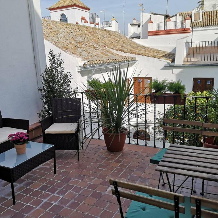 Casa adosada independiente junto al Alcázar. - Apartment mit 2 Schlafzimmern und Terrasse - 1