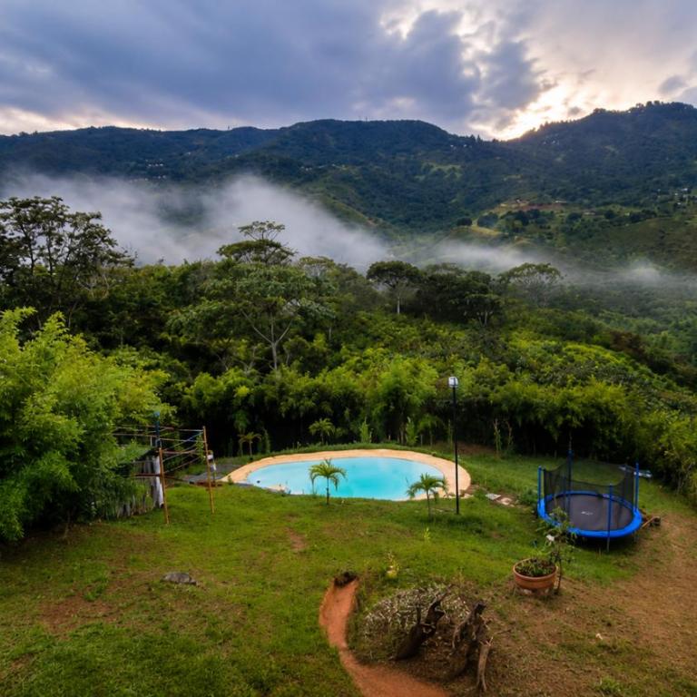 Glamping con tina privada y vista a la montaña - Habitación Doble con vistas a la montaña - 1