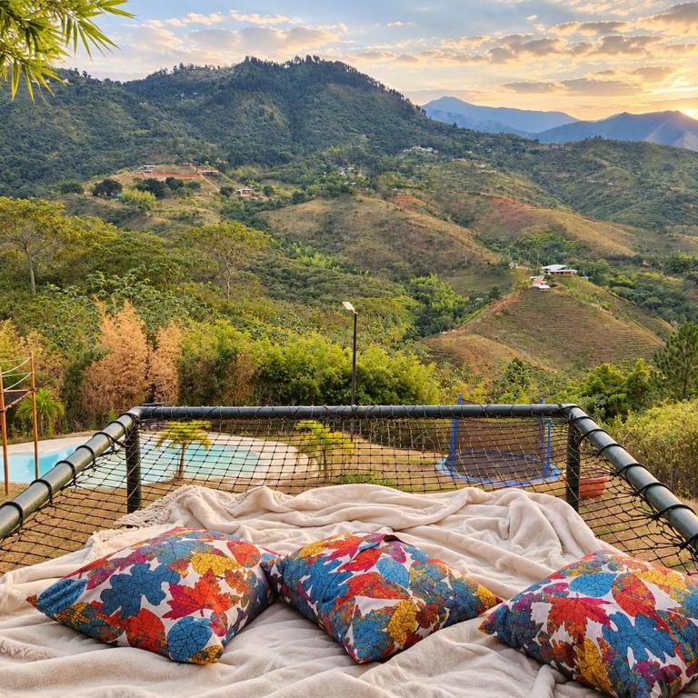 Glamping con tina privada y vista a la montaña - Habitación Doble con vistas a la montaña - 6