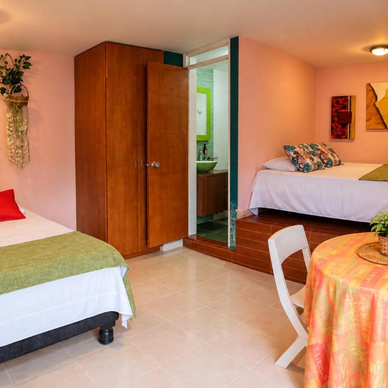 Glamping con tina privada y vista a la montaña - Habitación Doble con vistas a la montaña - 10