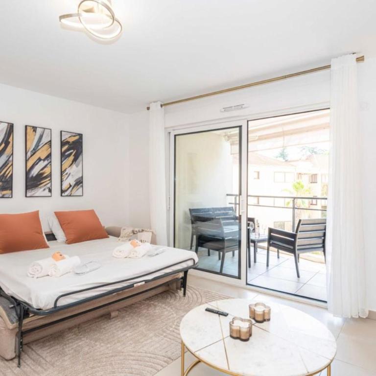 Modern flat -1BR- 2 Terraces, Parking Cannes - Appartement 1 Chambre - 5