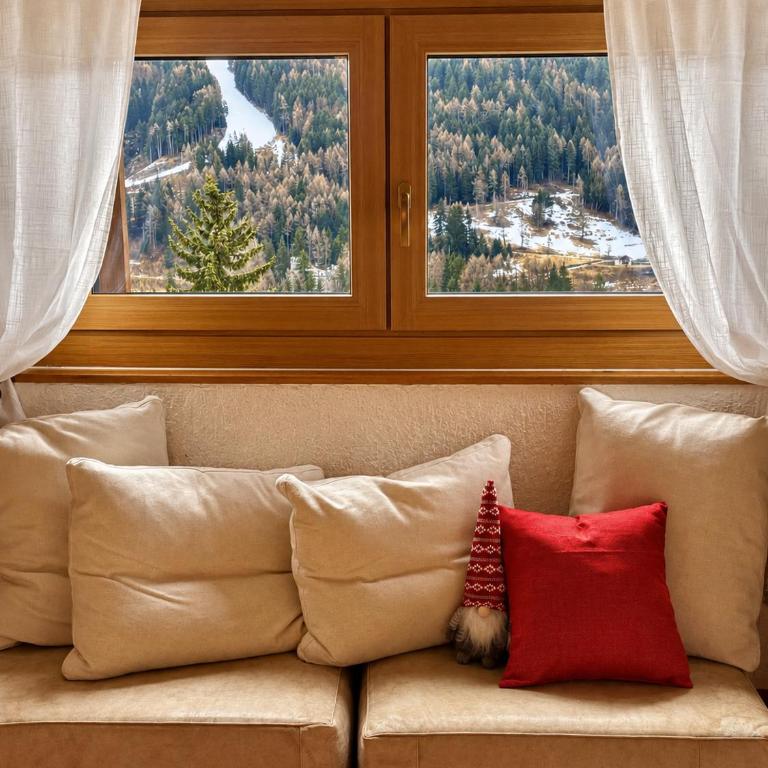 Ponte di Legno-Trilocale-vista piste-Box-Skibus - Appartamento con 2 Camere da Letto - 45