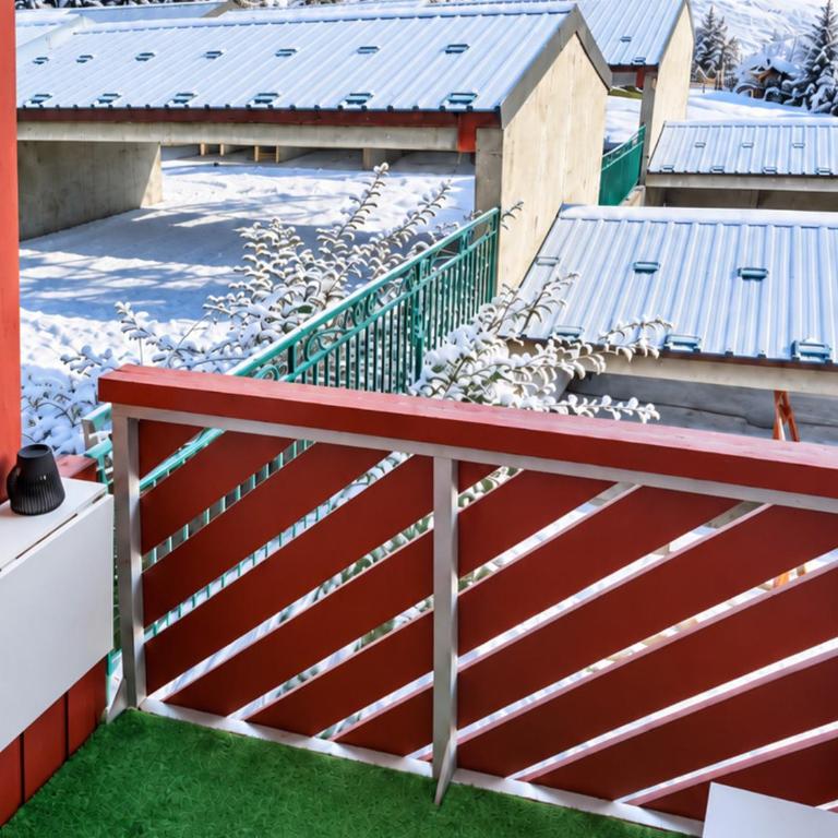 Studio moderne, vue piste - 4 pers. - Monolocale - 9