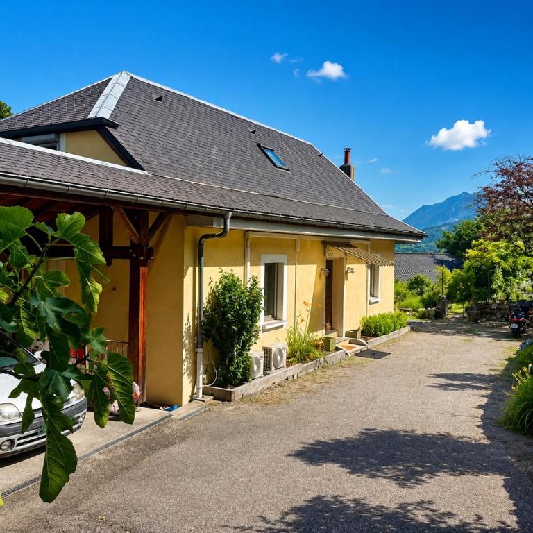 Terrasse privée et calme près de Chambéry-Parking - Appartement 1 Chambre avec Terrasse - 6