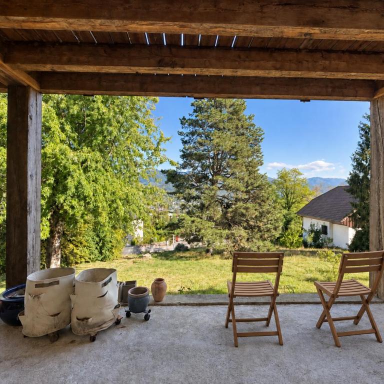 Terrasse privée et calme près de Chambéry-Parking - Appartement 1 Chambre avec Terrasse - 13