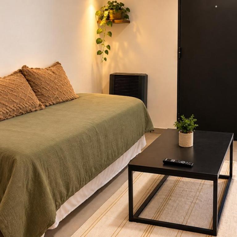 Depto San Cayetano, para 3 personas c 2 camas, cochera privada, Gral Roca - Apartamento de 1 dormitorio - 8
