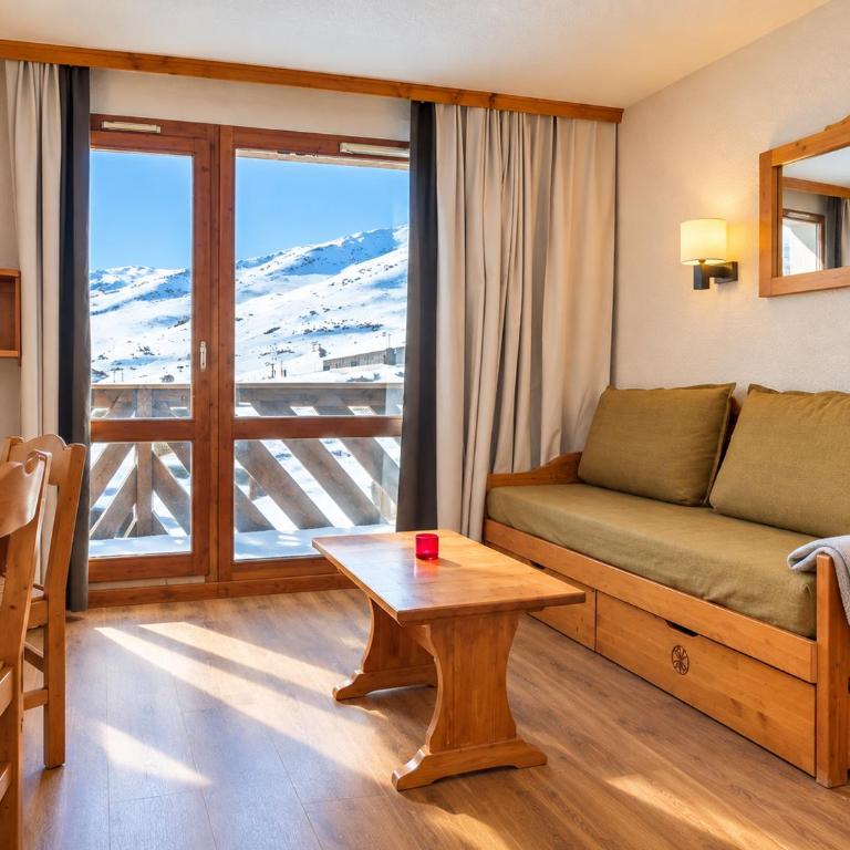 Ski In Ski Out Balcon Vue Dégagée sur les Pistes - Val Thorens - Apartment mit Aussicht und Balkon - 4