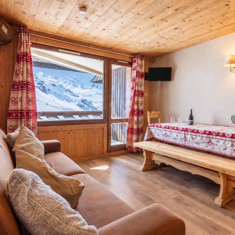 Ski In Ski Out Balcon Vue Dégagée sur les Pistes - Val Thorens - Apartment mit Aussicht und Balkon - 17