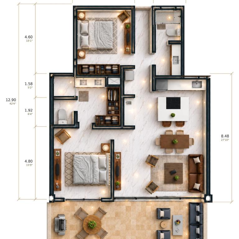 Ocean View Condo in Pedregal - Apartamento de 2 dormitorios - 7