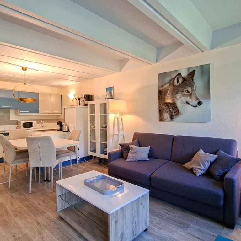Appartement rénové près des pistes - Balcon, 5/6 pers. - Appartement 1 Chambre - 13