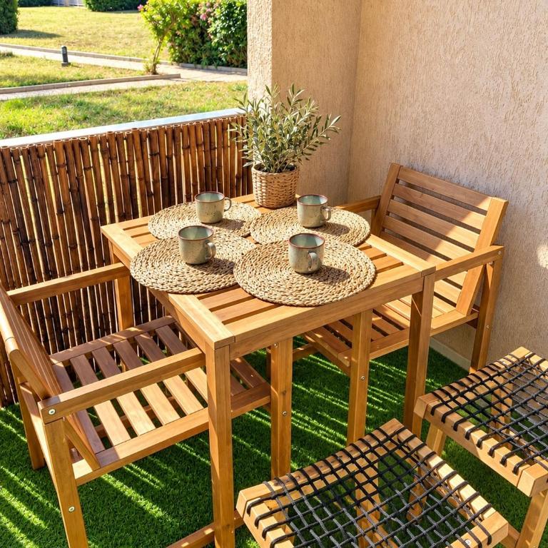 L'ecrin balinais T2 piscine climatisation - Apartment mit 1 Schlafzimmer - 27
