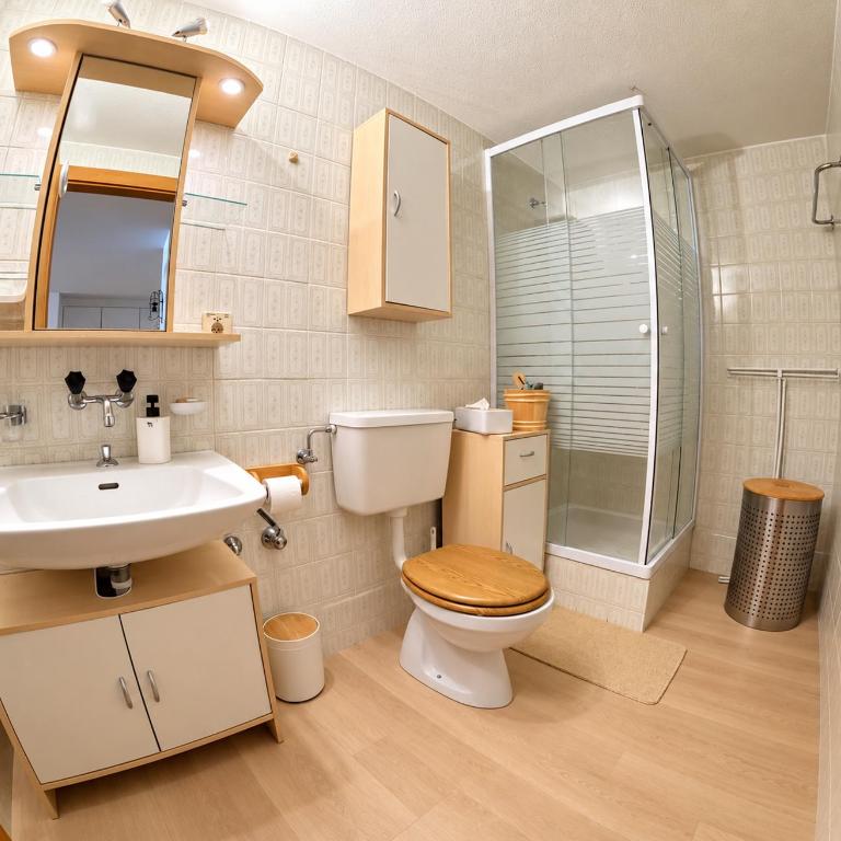 Residenz Albina Leukerbad - Apartment mit 1 Schlafzimmer und Balkon - 9