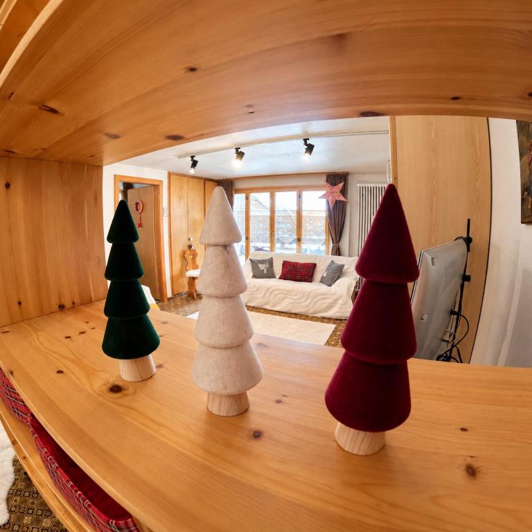 Residenz Albina Leukerbad - Apartment mit 1 Schlafzimmer und Balkon - 11