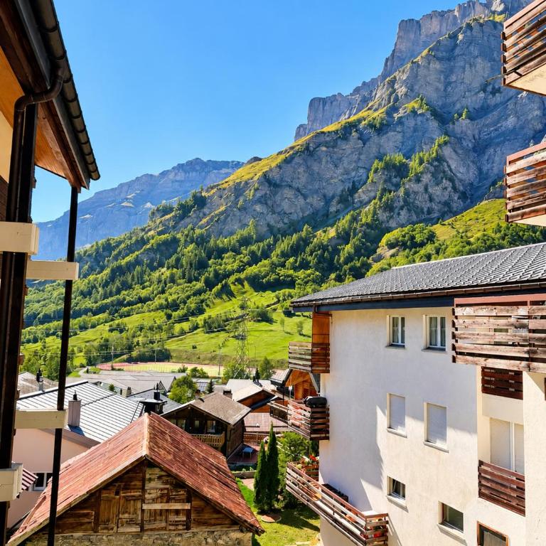 Residenz Albina Leukerbad - Apartment mit 1 Schlafzimmer und Balkon - 19