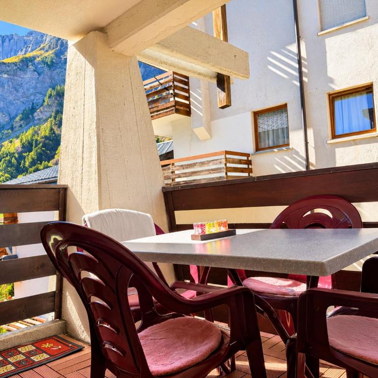 Residenz Albina Leukerbad - Apartment mit 1 Schlafzimmer und Balkon - 32