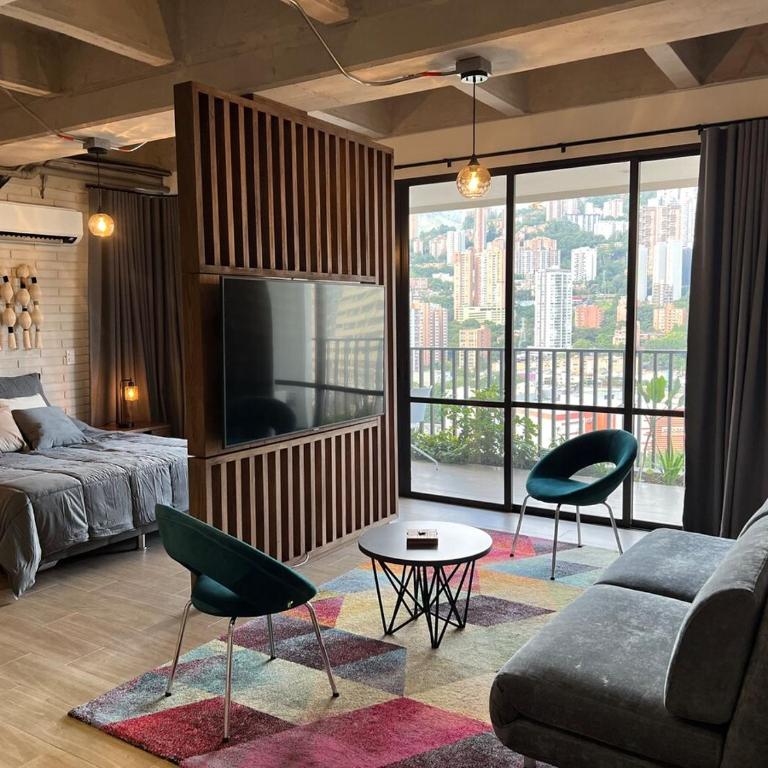 Modern Studio in Ciudad del Rio, Pool, AC, Balcony - Apartamento de 2 dormitorios - 1
