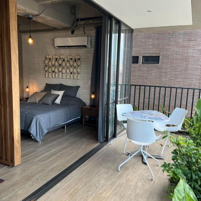 Modern Studio in Ciudad del Rio, Pool, AC, Balcony - Apartamento de 2 dormitorios - 10
