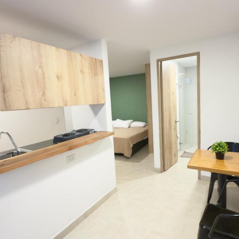 Edificio Fenicia Loft Laureles - Apartamento Estudio - 1 cama doble - 4