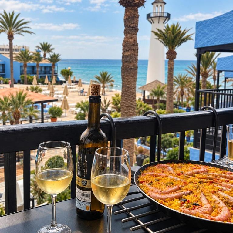 Frente al mar con piscina en Playa del Águila - Apartamento de 2 dormitorios - 11
