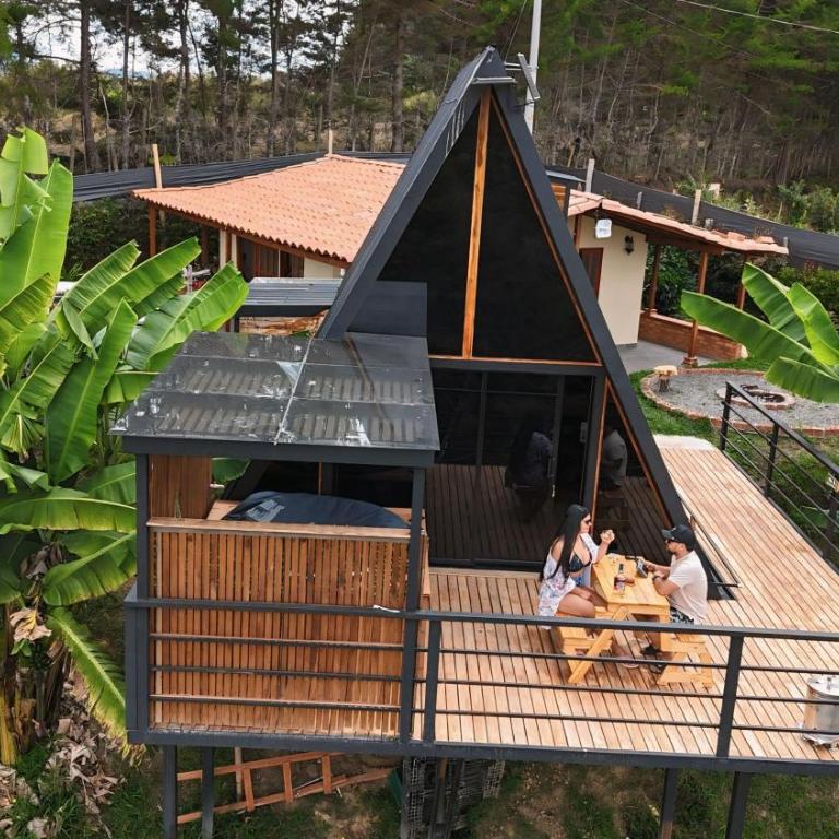 Cabaña Con Jacuzzi Privado y Vista a La Montaña - One-Bedroom Chalet - 20