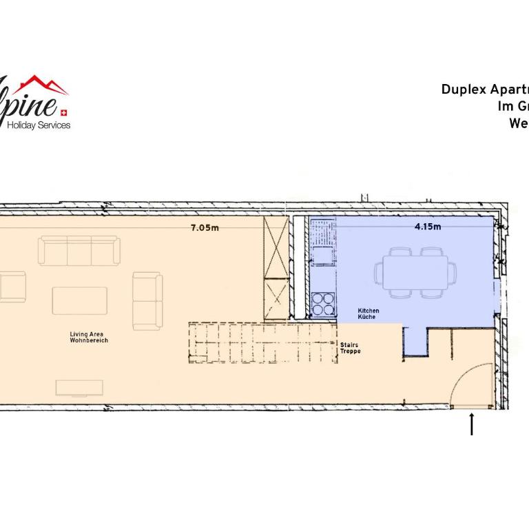 Chalet Im Gruebi - Deluxe Apartment mit Balkon und 2 Schlafzimmern - 6