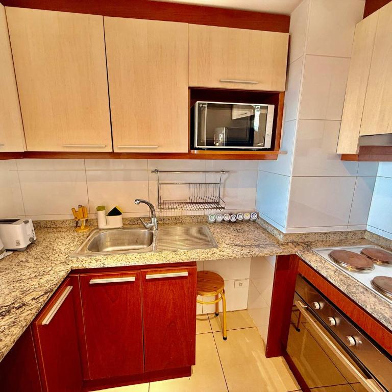 Costado de las dunas malla de seguridad y vista al mar - Apartamento - 12