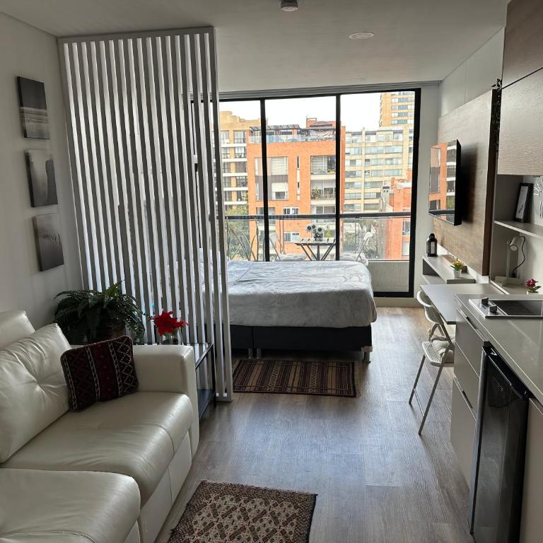 Apartaestudio en Barrio Chicó Norte - Apartamento de 1 dormitorio - 1
