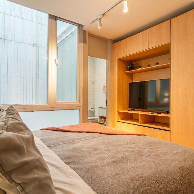 HOM I Wifi AirAcond Galeria Gastronomia Lastarria - Apartment - 2