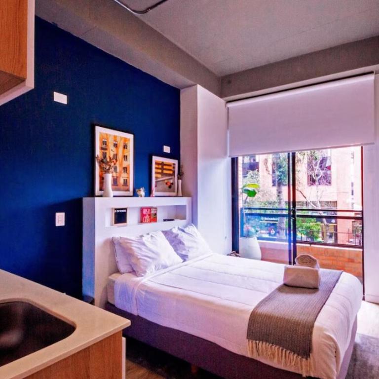 Apartaestudio amoblado- Next Living - Apartamento de 1 dormitorio - 5