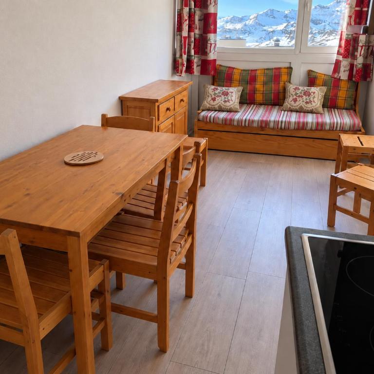 Val Thorens - Ski InOut - 4 Beds Flat V-154 - Chambre Simple - Vue sur Montagne - 2
