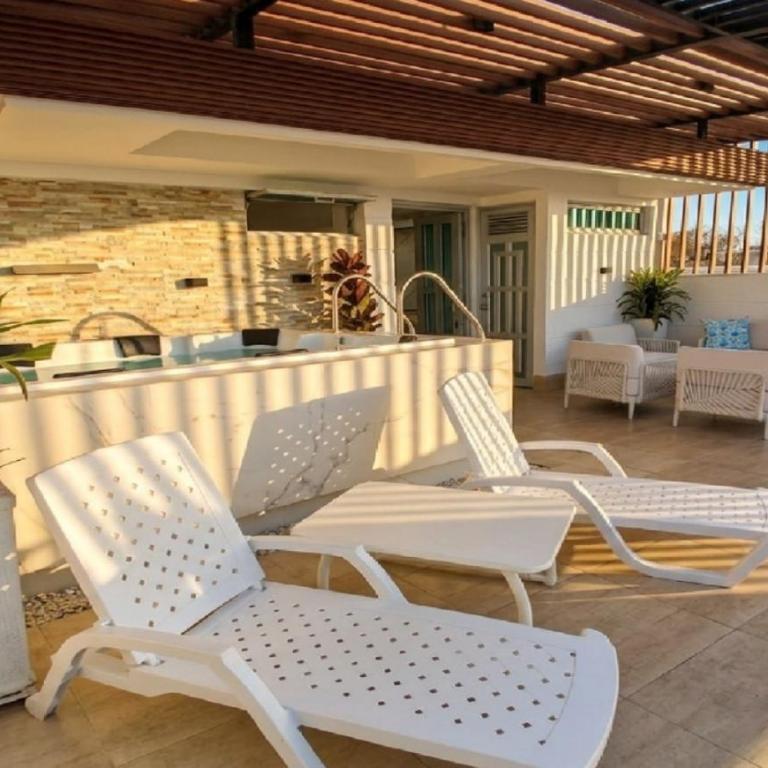 Apartamento Duplex con Excelente vista al Mar - Centro Historico - Casa de 3 dormitorios - 3