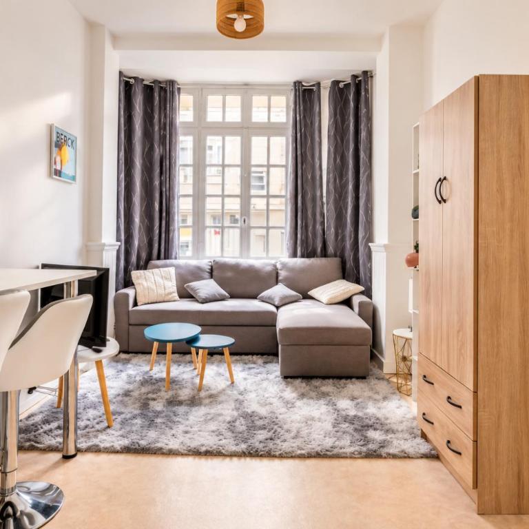 ++++ STUDIO AVEC JARDIN A 200 M DE LA MER ET 300 M RUE PIETONNE ++++ - Appartement 1 Chambre - 3