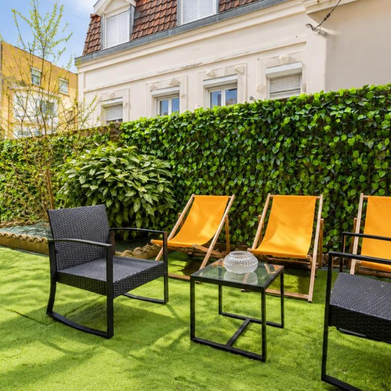 ++++ STUDIO AVEC JARDIN A 200 M DE LA MER ET 300 M RUE PIETONNE ++++ - Appartement 1 Chambre - 7