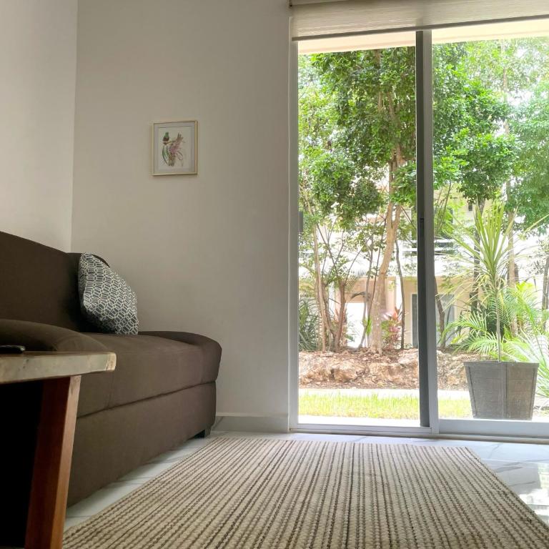 Bonito depto Playa del Carmen 2hab2bañ y varias amenidades - Appartement - Rez-de-Chaussée - 3