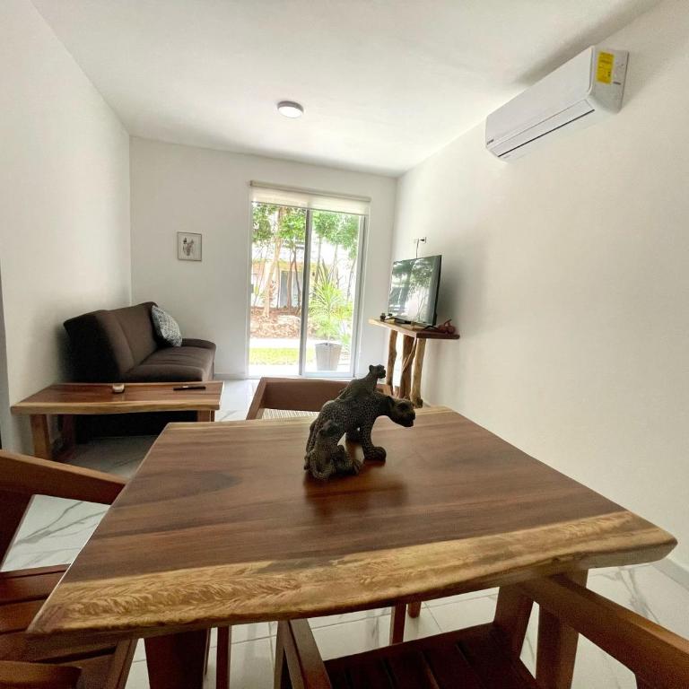 Bonito depto Playa del Carmen 2hab2bañ y varias amenidades - Appartement - Rez-de-Chaussée - 18