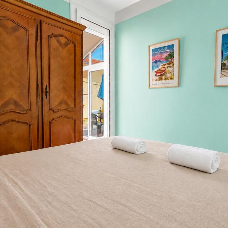Authentique Canétoise proche plage, terrasse, clim - Maison 2 Chambres - 10