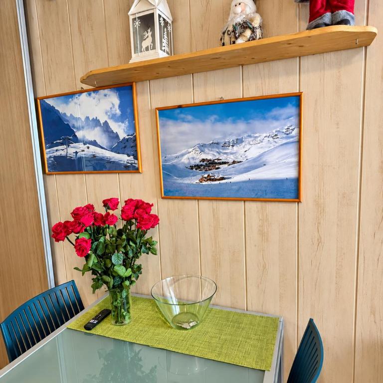 Val Thorens - Ski InOut - 4 Beds Flat LEZ-521 - Chambre Simple - Vue sur Montagne - 8