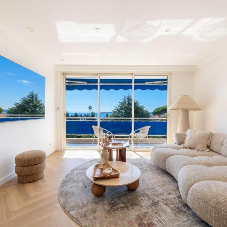 3P Traversant Vue Mer Cannes Est - Appartement - 3