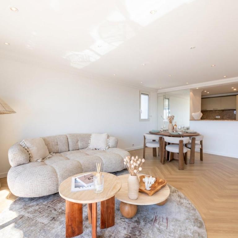 3P Traversant Vue Mer Cannes Est - Appartement - 5