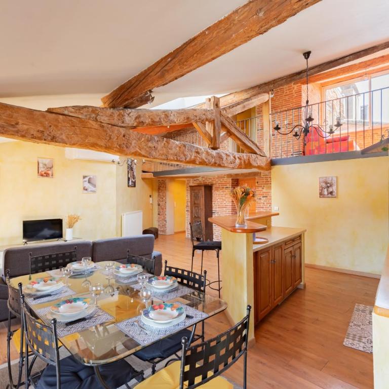 Le Loft Historique - charmant appt proche gare - Appartement - 10