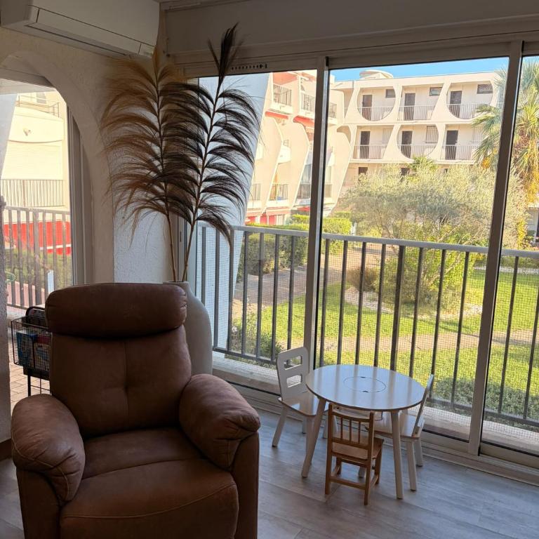 Cocon plein sud avec Clim & WiFi La Grande-Motte - Appartement 1 Chambre - 7
